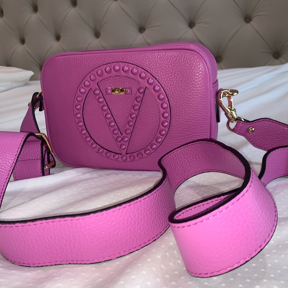 Valentino by Mario Valentino Mia Studded Crossbody Bag - Picture 2 of 16